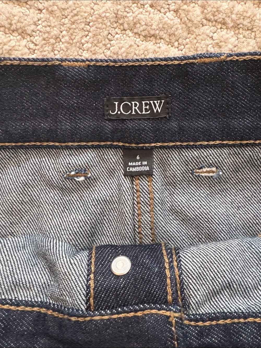 J. Crew denim skirt - Picture 3 of 4